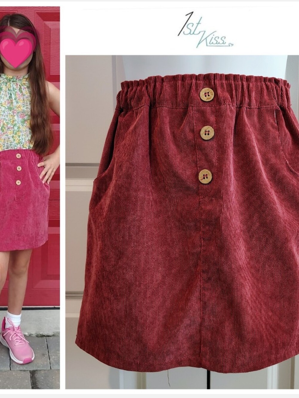 Dusty Rose Skirt